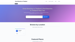 Thumbnail of greatbeachesinthailand.com