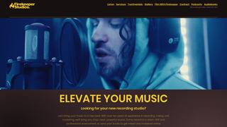 Screenshot of oakgrovestudios.net
