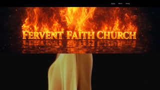 Screenshot of ferventfaithchurch.org
