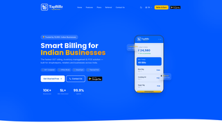 Screenshot of tapbillz.com