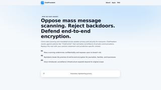 Thumbnail of chatfreedom.org