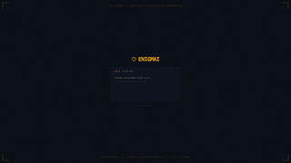 Screenshot of enigmai.org