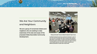 Thumbnail of protectruralescondido.com