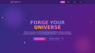 Thumbnail of playforgeuniverse.com