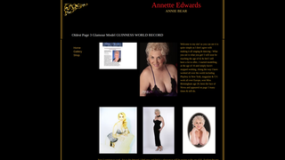 Thumbnail of annettemodel.com