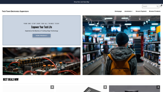 Thumbnail of techtownelectronicssuperstore.com