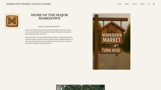 Thumbnail of markdown-market.com