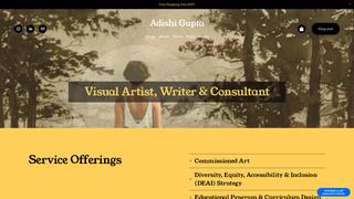 Thumbnail of adishigupta.com