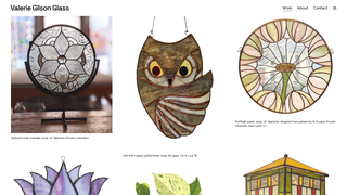 Thumbnail of valeriegilsonglass.com