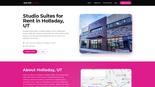 Screenshot of salonsuites.app