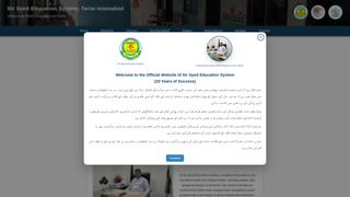 Thumbnail of sirsyededucationsystemtarlaiisb.com