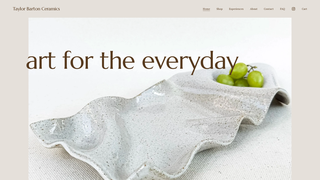 Thumbnail of taylorbartonceramics.com