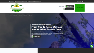 Thumbnail of jacklandscapingandtreeremoval.com