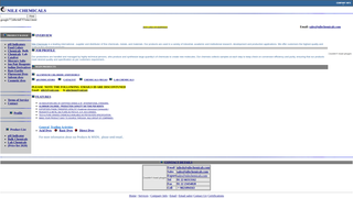 Thumbnail of nilechemicals.net