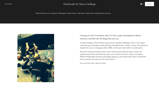 Screenshot of handmadebysharonstallings.com