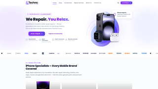 Screenshot of itechnicmobiles.com
