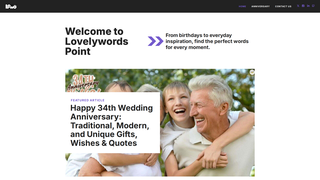 Thumbnail of lovelywordspoint.com