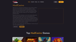 Thumbnail of madcasinouk.org