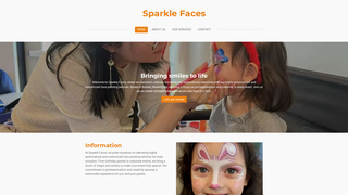 Thumbnail of sparklefaces.com