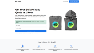 Thumbnail of bulkprinted.com