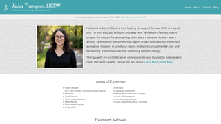 Thumbnail of jackiethompsonlicsw.com