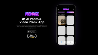 Screenshot of menaceaiapp.com