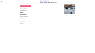 Thumbnail of siproelectronic.com