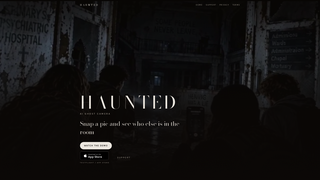 Screenshot of gethaunted.app