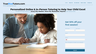 Thumbnail of truebluetutors.com