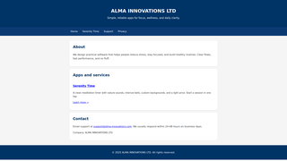 Thumbnail of alma-innovations.com