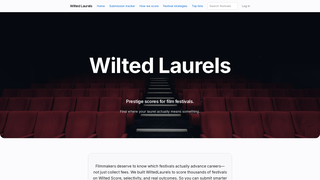 Screenshot of wiltedlaurels.com