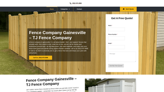 Thumbnail of tjfencecompany.com