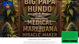 Thumbnail of bigpapahundo.com
