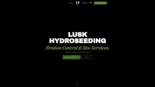 Screenshot of luskerosion.com