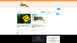Thumbnail of saverisignages.com
