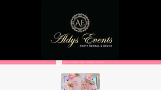Thumbnail of aldysevents.com