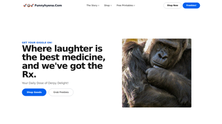 Thumbnail of funnyhyena.com