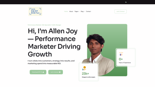 Thumbnail of allenjoydigital.com