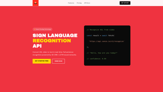 Screenshot of sonzo.io