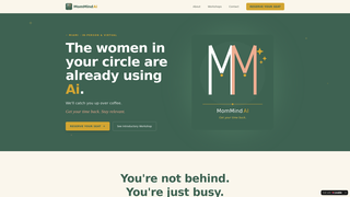 Screenshot of mommind.ai