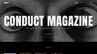 Thumbnail of conductmagazine.com
