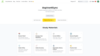 Thumbnail of aspirantsync.com