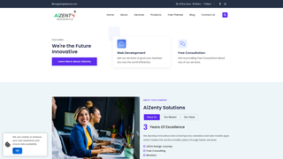 Thumbnail of aizenty.com