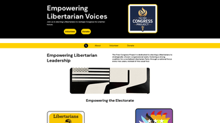Thumbnail of libertarianforcongress.com