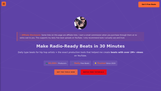 Thumbnail of pookiebeats.com