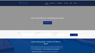 Thumbnail of oceanpropertybrazil.com