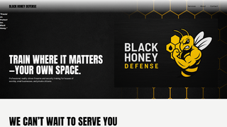 Thumbnail of blackhoneydefense.com