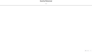 Thumbnail of dealsbymohammad.com
