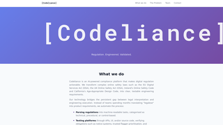 Thumbnail of codeliance.com