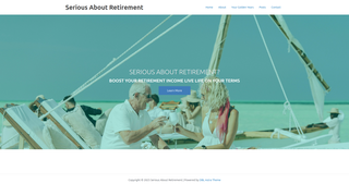 Thumbnail of seriousaboutretirement.com